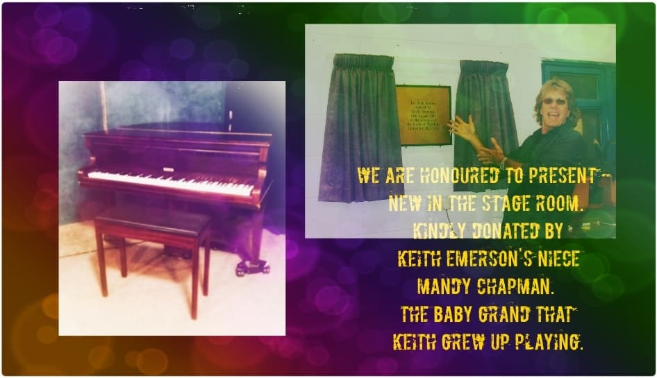 Keith Emerson's Baby Grand Piano